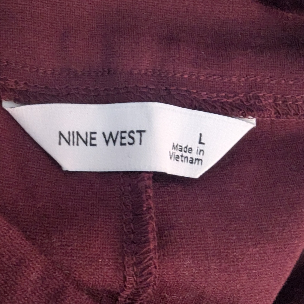 Nine West Double Pack Pencil Skirts in Black and Burgundy - Picture 6 of 8